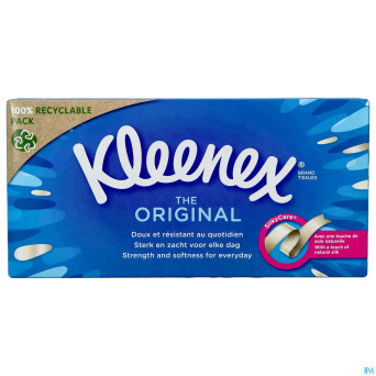 Kleenex the original mouchoirs   72