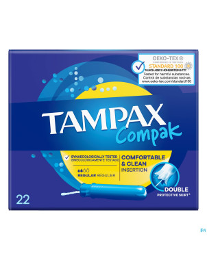Tampax compak regular tampons    22