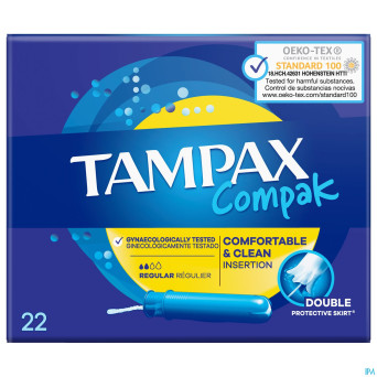 Tampax compak regular tampons    22