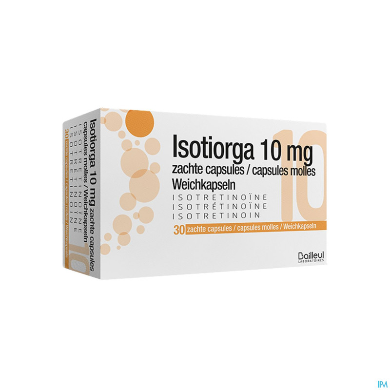 Isotiorga 10mg caps molle 30