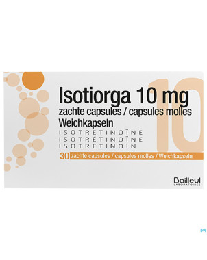 Isotiorga 10mg caps molle 30