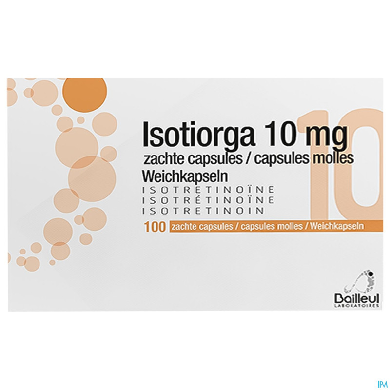 Isotiorga 10mg caps molle 100