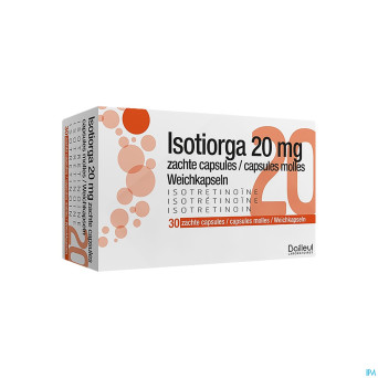 Isotiorga 20mg caps molle 30