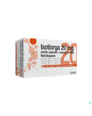 Isotiorga 20mg caps molle 30
