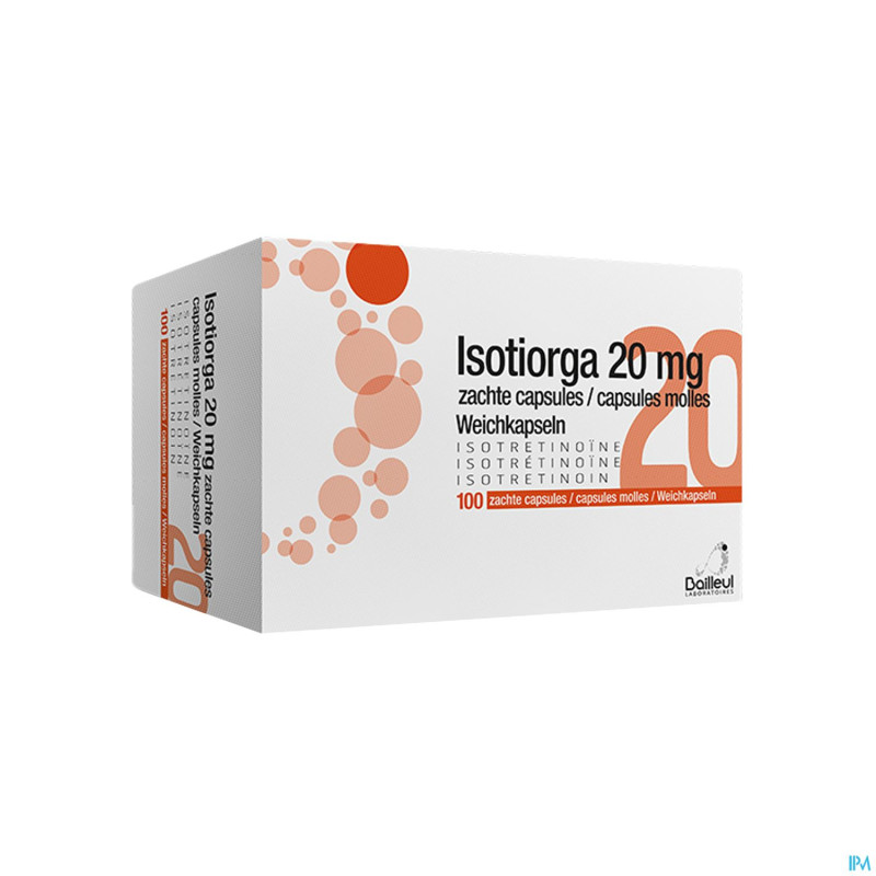Isotiorga 20mg caps molle 100