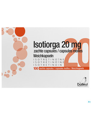 Isotiorga 20mg caps molle 100