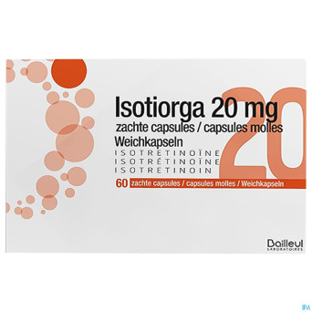 Isotiorga 20mg caps molle 60