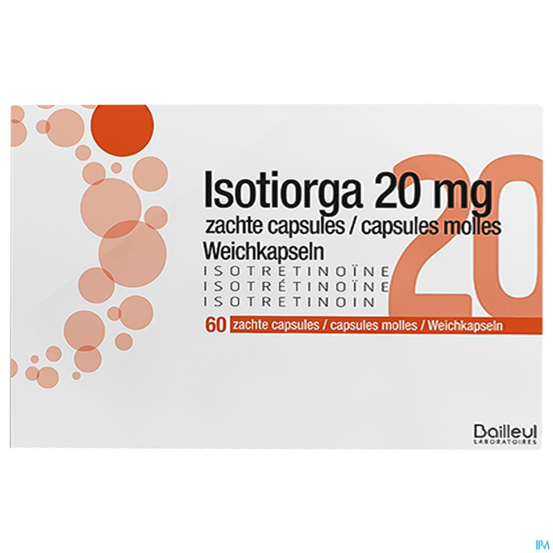Isotiorga 20mg caps molle 60