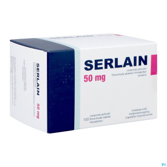 Serlain 50mg orifarm    comp pell 100