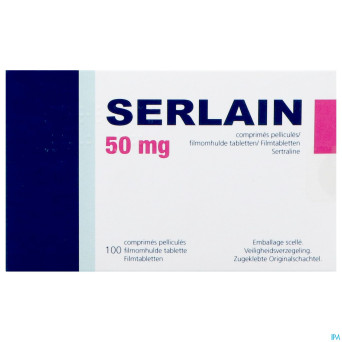 Serlain 50mg orifarm    comp pell 100