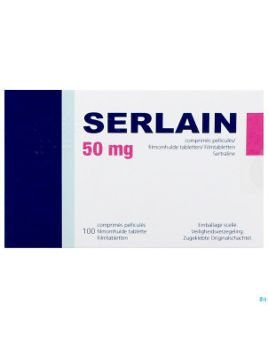 Serlain 50mg orifarm    comp pell 100
