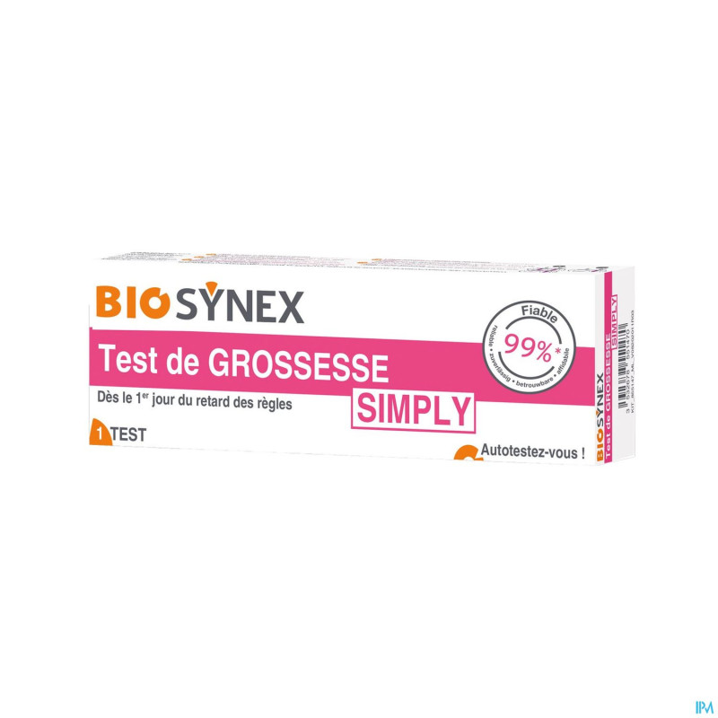 Biosynex test grossesse duo simply    2
