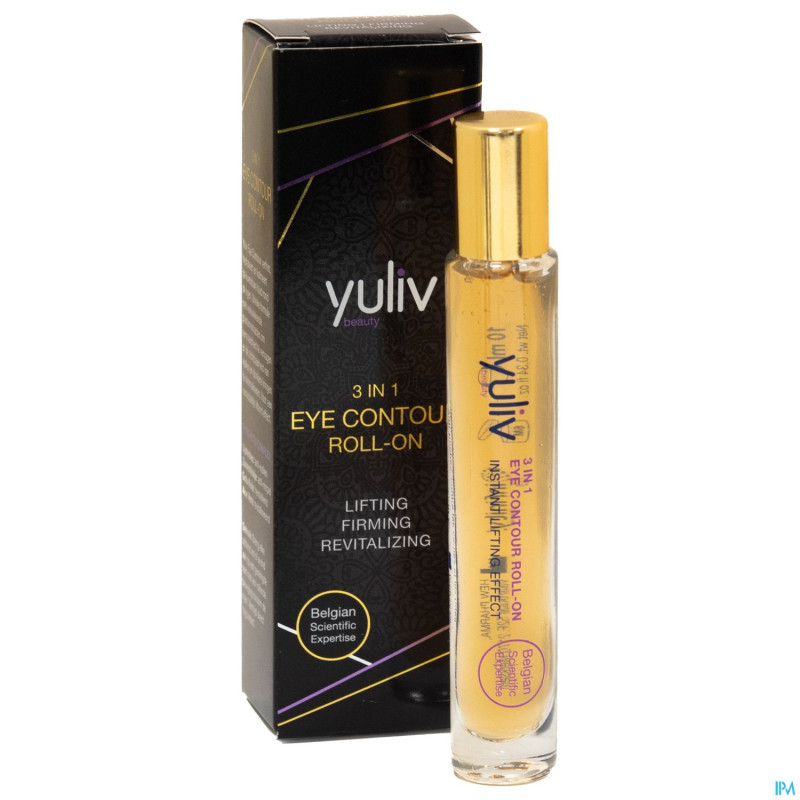 Yuliv 3in1 eye contour rollon  10ml