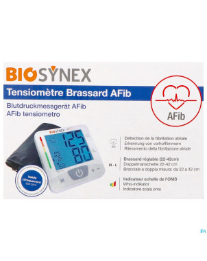 Biosynex tensiometre brassard afib