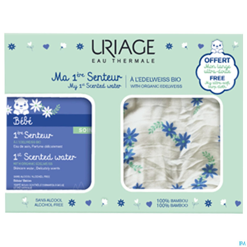 Uriage coffret 1er senteur 50ml + langes