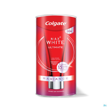 Colgate max white dentifrice ultimat.radiance 75ml