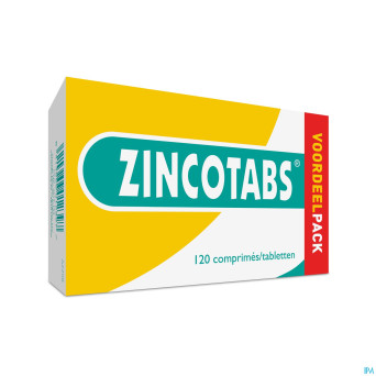 Zincotabs    comp 120