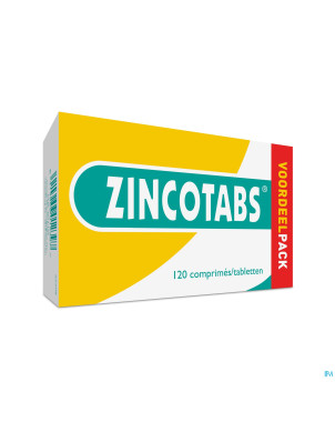 Zincotabs    comp 120