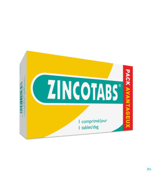 Zincotabs    comp 120