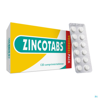 Zincotabs    comp 120