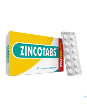 Zincotabs    comp 120