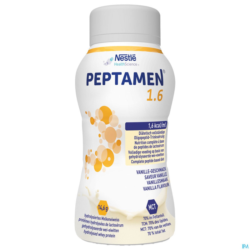 Peptamen 1.6 vanille    4x200ml