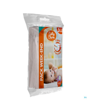 Babycharm pack week-end 6-10kg midi 5