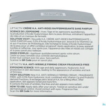 Vichy liftactiv a/rides raffermissante s/parf 50ml