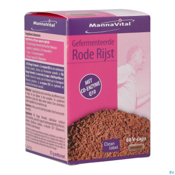 Mannavital riz rouge fermente    v-caps 60