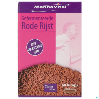 Mannavital riz rouge fermente    v-caps 60