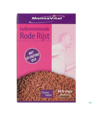 Mannavital riz rouge fermente    v-caps 60