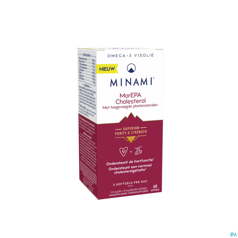 Minami morepa cholesterol   caps 60