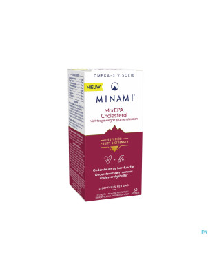 Minami morepa cholesterol   caps 60