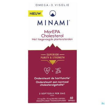 Minami morepa cholesterol   caps 60