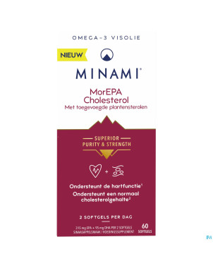 Minami morepa cholesterol   caps 60