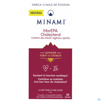 Minami morepa cholesterol   caps 60