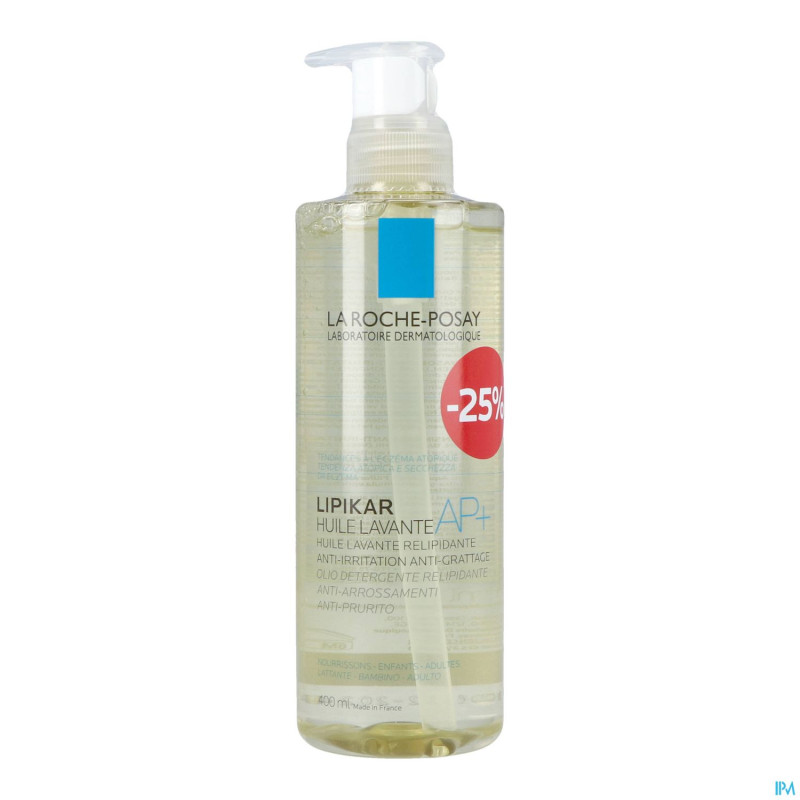Lrp lipikar huile lavante ap+    400ml promo -25%