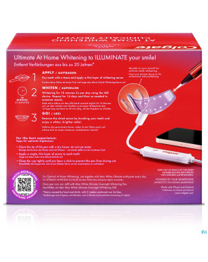 Colgate max white kit blancheur led    2 prod.