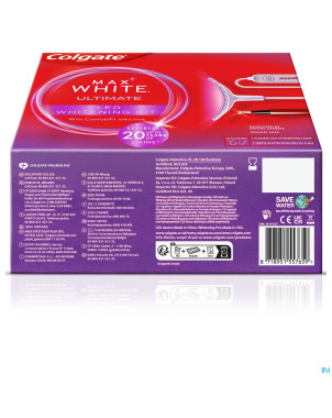 Colgate max white kit blancheur led    2 prod.