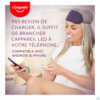 Colgate max white kit blancheur led    2 prod.