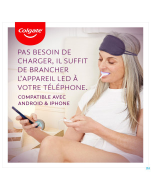 Colgate max white kit blancheur led    2 prod.