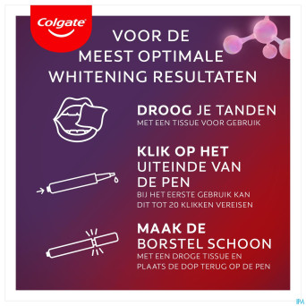 Colgate max white kit blancheur led    2 prod.