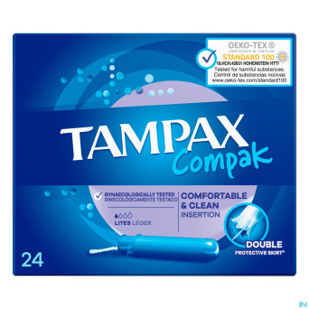 Tampax compak lites    24