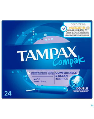 Tampax compak lites    24