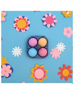 Nailmatic kids boule bain oeufs panaches    4x60g