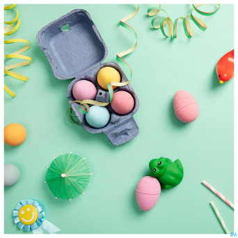 Nailmatic kids boule bain oeufs panaches    4x60g