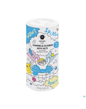 Nailmatic kids sels bain colores&mouss. bleu  250g