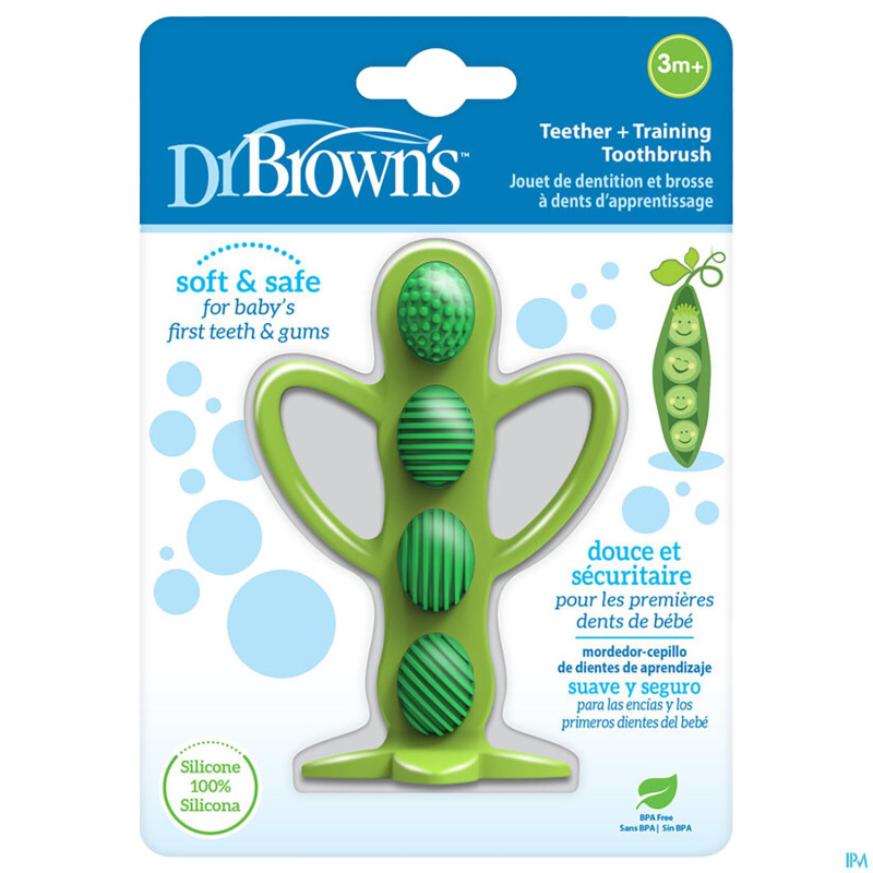 Dr. brown's anneau dentition gummy bean