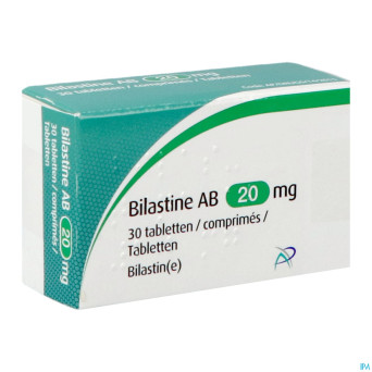 Bilastine ab 20mg    comp 30 x 20mg