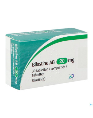 Bilastine ab 20mg    comp 30 x 20mg
